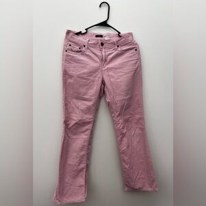 J. Crew Pink Corduroy Boot Cut Women's Jeans